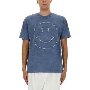 모스키노 반팔 티셔츠 07035244 1290 BLUE