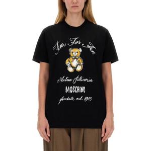 모스키노 반팔 티셔츠 07105441 1555 BLACK