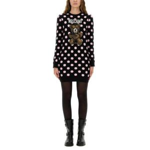 모스키노 숏 원피스 04875401 1555 BLACK