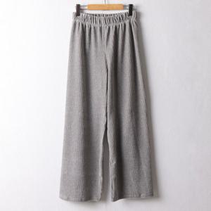 나야홍 / 아이우먼 벨벳밴딩와이드팬츠 BEF731M510 빅사이즈