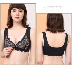 여자 데일리 큰속옷 빅사이즈 앞후크 보정 빅브라 탑