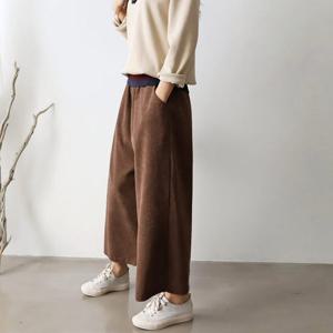 나야홍 / 빅사이즈 511 골덴와이드배기핏팬츠 DEMB156