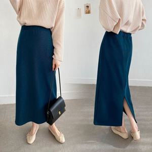 나야홍 / 위쉬몰 LD 쫀쫀뒷트임H롱스커트(K700H510) 빅사이즈