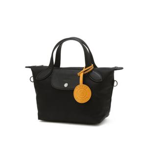 [헤지스골프][BEST]여성 음각 로고 나일론 토트백(HWBA5F955BK)