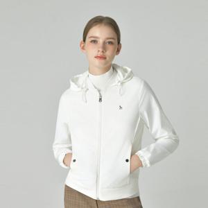 [헤지스골프][BEST]여성 저지 하이브리드 후디 점퍼(HWJU5C612OW)