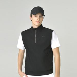 [헤지스골프][BEST]남성 쿼터집 베스트(HUJU5C612BK)