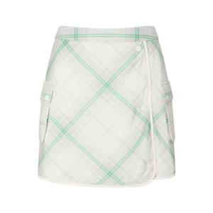 [헤지스골프]아이보리 여성 다운 랩 스커트(HWSK5D751IV)