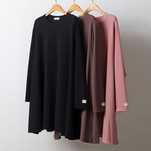 나야홍 / 빅사이즈원피스 J464L510 아우패치미니원피스 OL