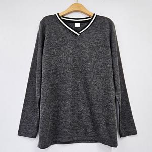 나야홍 / 아이우먼 에딧라인V넥니트긴팔티 MNT458M510 빅사이즈