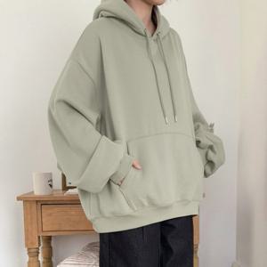 나야홍 / 아이우먼 포켓걸박시후드티셔츠 SEV677M511 빅사이즈