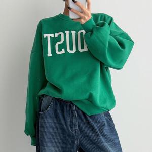 나야홍 / 아이우먼 인더스트패치맨투맨 MCV705M511 빅사이즈