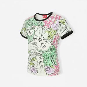 디젤 T 언커티 롱 Q2 티셔츠 - 멀티  A166360KNAU141