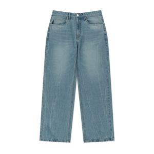 와키윌리 베이직 워싱 데님 팬츠 공용 B1 WA2501PT11 BL IN