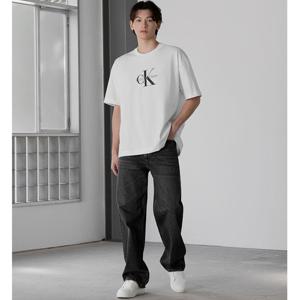 [캘빈클라인 진]남성 배기핏 블랙 스모크 데님(4RB920G)