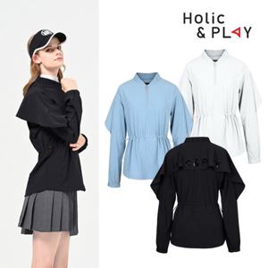 [H&P] 홀릭앤플레이 여성 아노락 바람막이/점퍼 HB3WJP001