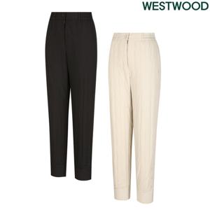 [웨스트우드]여성 겨울 다운 세로 퀼팅 오비 팬츠WM4WTPD546
