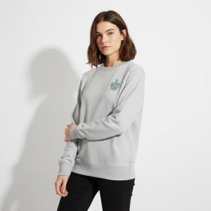 메종키츠네23SS KM00326KM0027 H120 로고 남성 맨투맨 라이트 그레이 멜란지