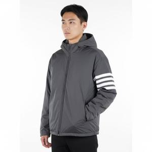 톰브라운23SS MJD102X 07259 035 사선 후드 다운 자켓 그레이