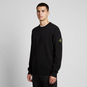 스톤아일랜드5F 5100071 S00C4 V0020 와펜 퓨어 울 니트 네이비