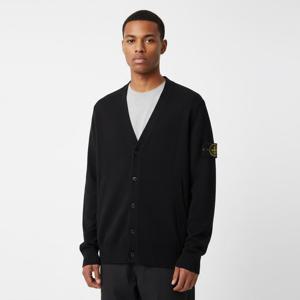 스톤아일랜드5F 5100068 S00C4 V0020 와펜 브이넥 가디건 네이비