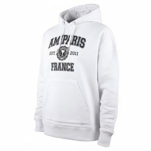 아미 파리 프랑스 자수로고 후드  USW208 747 100