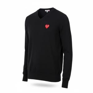 꼼데가르송 레드 와펜 니트 P1N002   AX N002 051 1