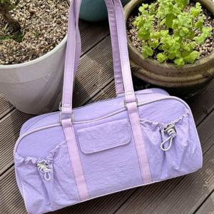 여행 보스턴 짐 가벼운 나일론 데일리 여성 캐주얼 스