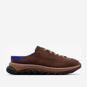 버켄스탁 UERZELL 레이스업 스웨이드 뮬 1031931 MARONE