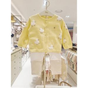 (에뜨와) (07T123003) (봄백일돌선물)엘린니트상하 (유아/출산/백일/돌선물/조카선물)