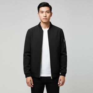 [골피아]블루종 점퍼 집업 자켓 남성 의류 외투 바람막이 항공