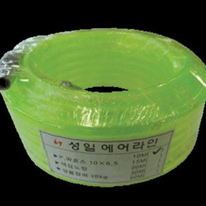 성일 연질우레탄파워호스 UTS10-6 10x6x10m(형광색)