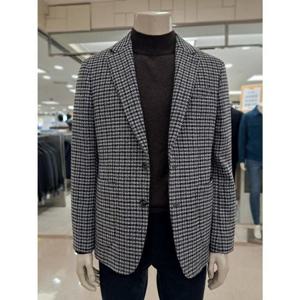 바쏘옴므 세이브존05 그레이잔체크울혼방캐쥬얼스판자켓 WSY3JJOS16AGR