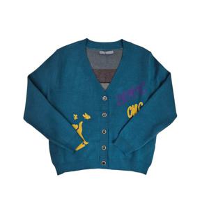 [르니앤맥코이(여성)]르니 고양이 포인트 니트 가디건(MM10CD002FCY)