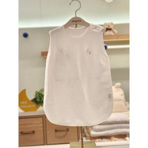 압소바 HK(26SS)배앙코튼모달 수면조끼(백아이보리) (A1111901D)