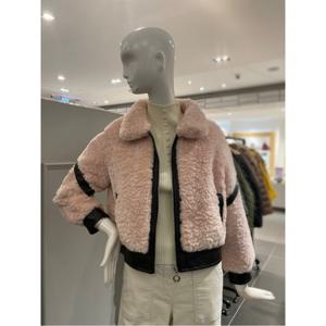 르니앤맥코이 카라넥 뽀글이 안감 무스탕 자켓 (MN01MJ706HJY)