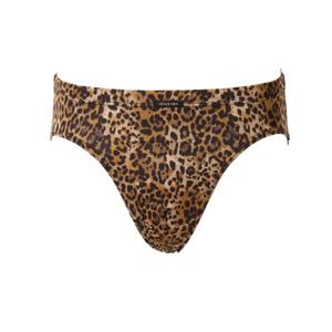 [비너스]폴리 스판 호피 나염 삼각 VMP1810P-BR-EUS