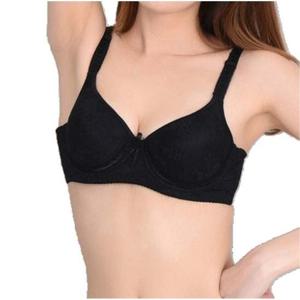 꽃무늬쟈가드 파워넷 몰드 와이어 B컵 브라 보드라운