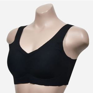 쿨샵 여성 빅사이즈브라 무봉제 볼륨감 패드 브라탑