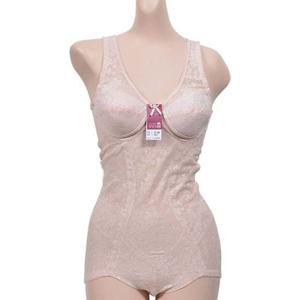 파워넷 인견 플라워 망사 패턴 B컵 노와이어 올인원