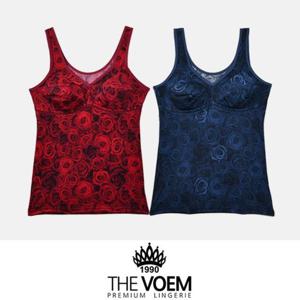 아름다운 장미무늬 노와이어 노몰드 브라런닝 0155vf