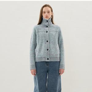 [올리브데올리브]울혼방 와이드카라 니트 자켓 OK5WDA99