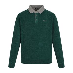 [핑] 남성 본딩 배색 카라 긴팔 티셔츠 111E4TO383GN