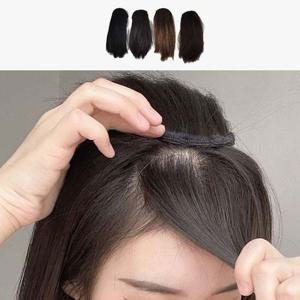 웨이브 옆머리 헤어피스 여성 가발 부분가발 20cm