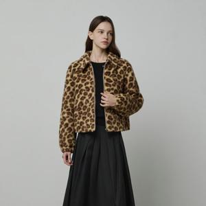 잇미샤 레오파드 퍼 자켓 ITPCFJK700