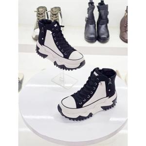 세레스 세이브존03 여성 스타일 지퍼 논슬립 기모 하이탑 통굽 스니커즈(6cm) AGNRS95A-7