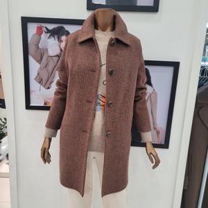 [베스띠벨리]스텐카라체크울하프코트BJHRX26440ORP_YS,