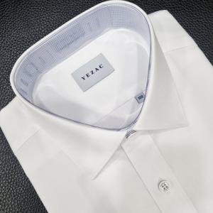 [예작]예작 일반핏/배색/솔리드/긴팔 YJFXBR021-1WH_US