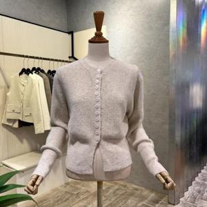 [ab.f.z]AOA1HYZ1A_라운드 골지 단추 셋업 가디건