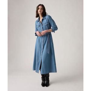 [리바이스]여성 퀸시 롱슬리브 맥시 드레스_004H3-0000