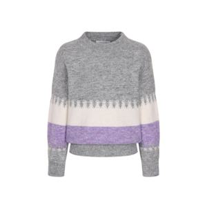 예시카 비스코스 컬러블록 니트 풀오버 YJBKP124